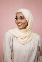 Load image into Gallery viewer, The Apricot Shimmer Chiffon Hijab Scarf by Suriah Scarves