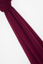 Load image into Gallery viewer, The Rose Wood Classic Chiffon Hijab