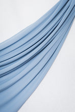 Load image into Gallery viewer, The Dove Blue Classic Chiffon Hijab