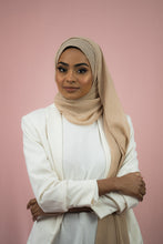 Load image into Gallery viewer, The Toffee Shimmer Chiffon by Suriah Scarves