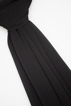 Load image into Gallery viewer, The Black Crinkle Chiffon Hijab Scarf by Suriah Scarves