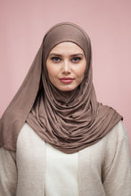 Load image into Gallery viewer, The Instant Caramel Jersey Hijab