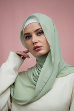 Load image into Gallery viewer, The Mint Green Crinkle Chiffon