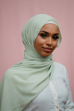 Load image into Gallery viewer, The Mint Green Crinkle Chiffon