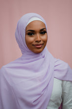 Load image into Gallery viewer, The Jacaranda Lilac Crinkle Chiffon