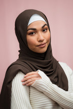 Load image into Gallery viewer, The Espresso Classic Chiffon Hijab