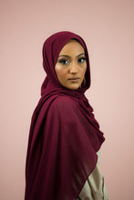 Load image into Gallery viewer, The Cherry Classic Chiffon Hijab Scarf by Suriah Scarves