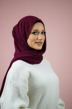 Load image into Gallery viewer, The Cherry Classic Chiffon Hijab Scarf by Suriah Scarves