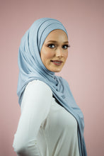 Load image into Gallery viewer, The Relaxed Light Grey Jersey-Suriah Scarves