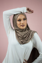 Load image into Gallery viewer, The Relaxed Mocha Jersey-Suriah Scarves