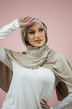 Load image into Gallery viewer, The Relaxed Beige Jersey-Suriah Scarves