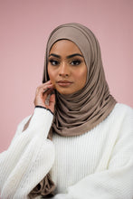 Load image into Gallery viewer, The Relaxed Mocha Jersey-Suriah Scarves