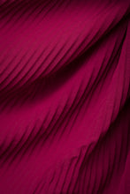 Load image into Gallery viewer, The Rosey Red Pleated Chiffon Hijab