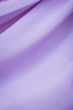 Load image into Gallery viewer, The Jacaranda Lilac Crinkle Chiffon
