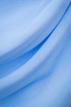 Load image into Gallery viewer, The Skye Blue Crinkle Chiffon