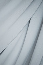 Load image into Gallery viewer, The Ice Grey Crinkle Chiffon Hijab Scarf by Suriah Scarves