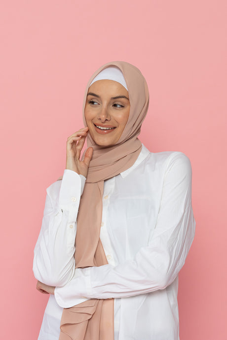 The Dahlia Everyday Chiffon Hijab - Suriah Scarves