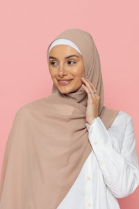 The Porcelain Everyday Classic Chiffon Hijab