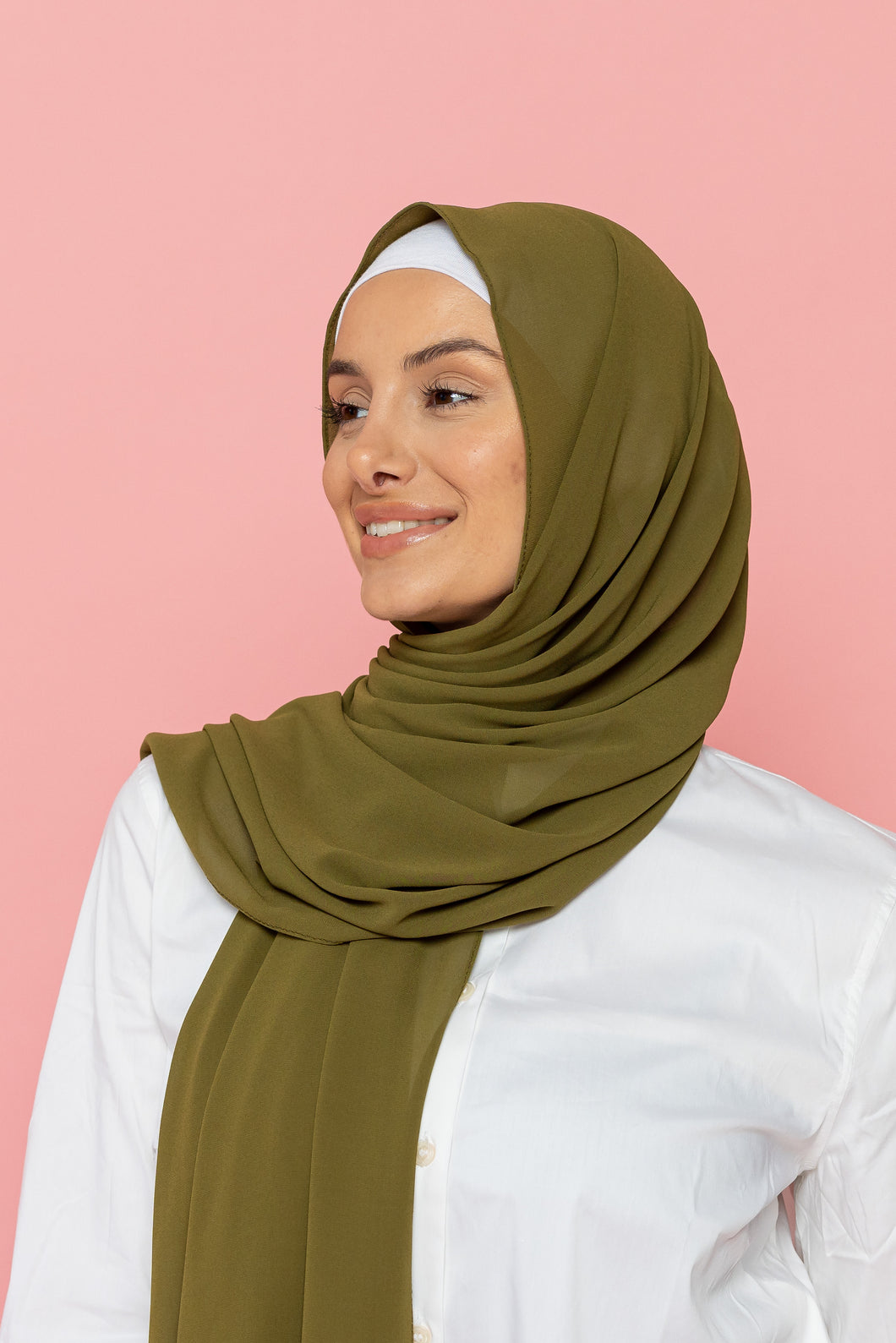 The Pistachio Everyday Classic Chiffon Hijab | Suriah Scarves