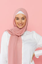 Load image into Gallery viewer, The Candy Pink Classic Chiffon Hijab
