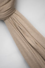 Load image into Gallery viewer, The Instant Looped Beige Jersey by Suriah Scarves
