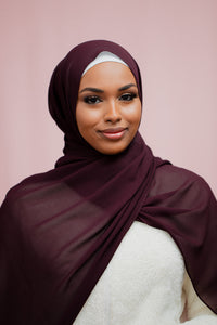The Ribena Classic Chiffon Hijab