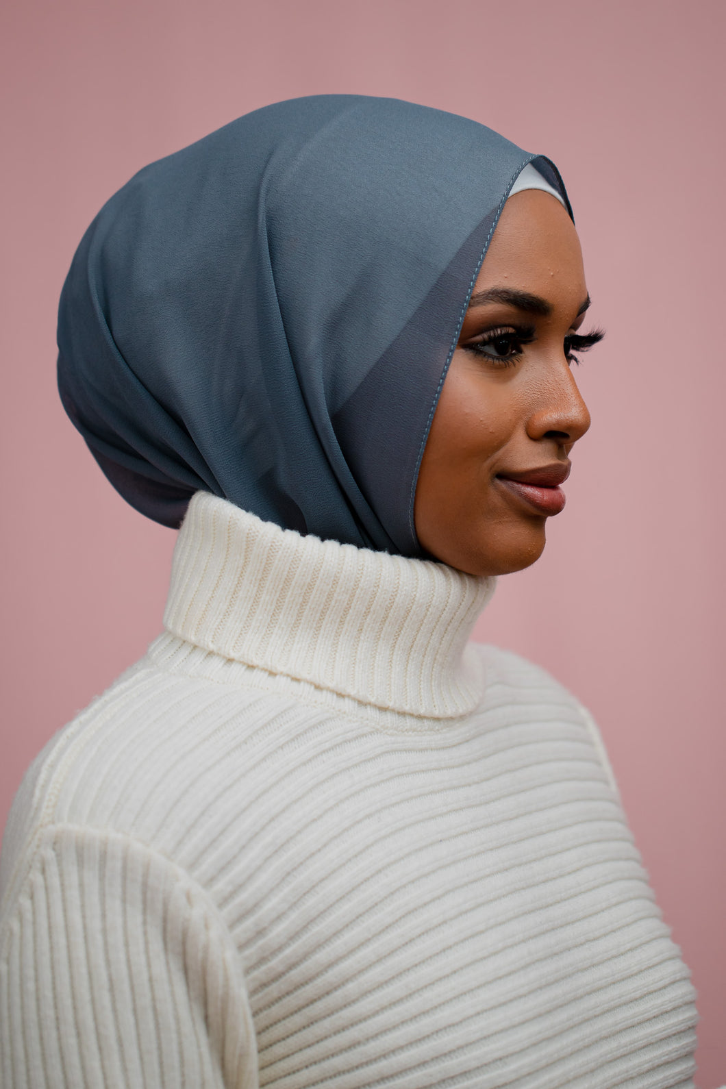 The Steel Classic Chiffon Hijab