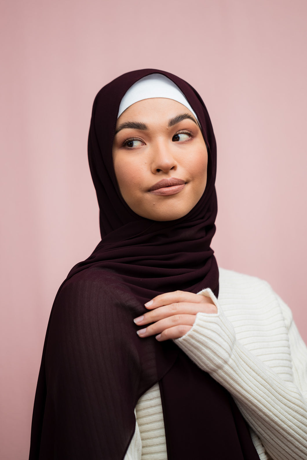 The Ribena Classic Chiffon Hijab