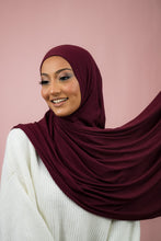 Load image into Gallery viewer, The Relaxed Cherry Jersey-Suriah Scarves
