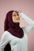 Load image into Gallery viewer, The Relaxed Cherry Jersey-Suriah Scarves
