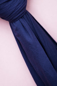 The Relaxed Navy Jersey Hijab
